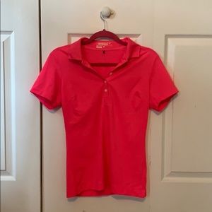 Hot Pink Nike Golf Polo
